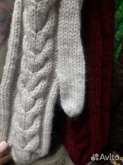 Варежки зимние