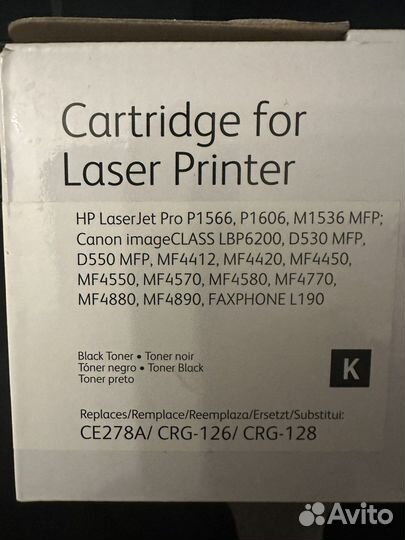 Картридж Xerox оригинал