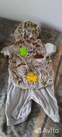 Костюм новогодний Ежик мальчику 104