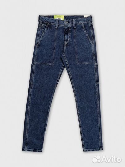 Джинсы levis 502 hi-ball utility med indigo