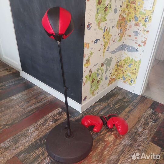 Боксерская груша. Детская напольная