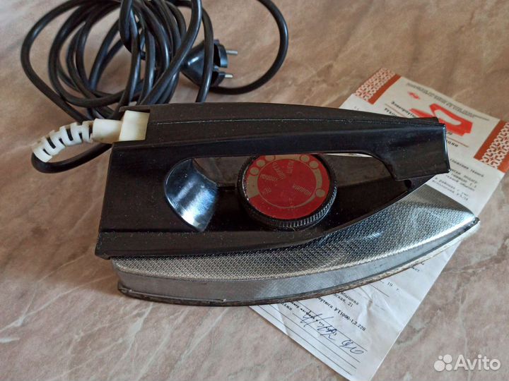 Утюг электрический СССР ретро