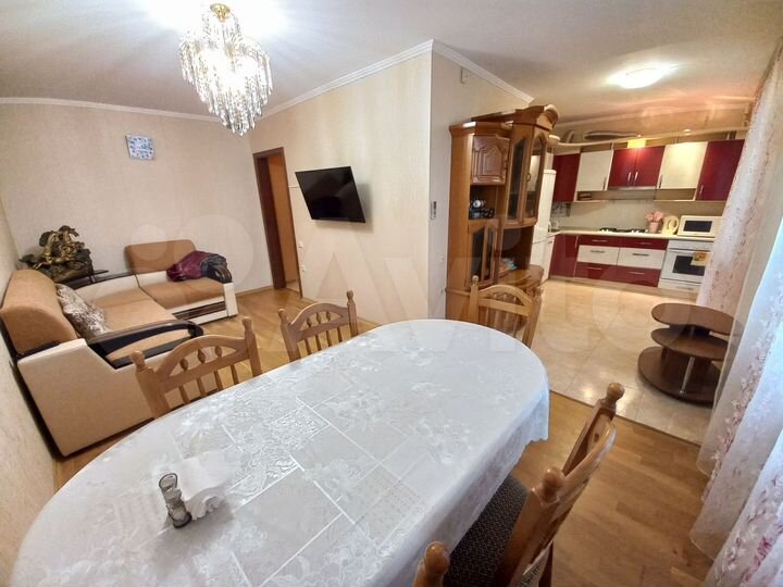 3-к. квартира, 74 м², 1/5 эт.