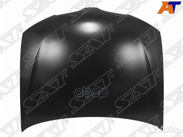 Капот nissan almera 00-06 с отв.под эмблему/под