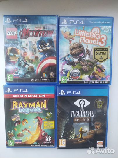Игры ps4 для детей