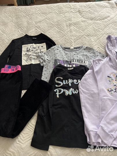 Пакет фирменных вещей для девочки 11-12 лет