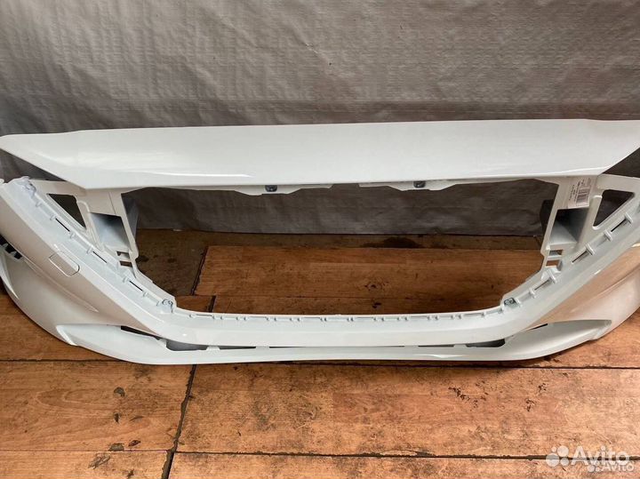 Бампер передний белый Hyundai Solaris 2020