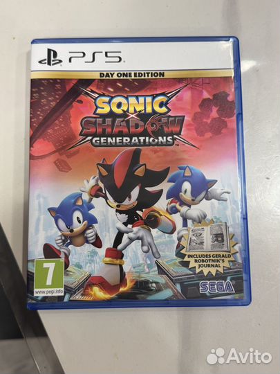 Игра sega Sonic X Shadow Generations