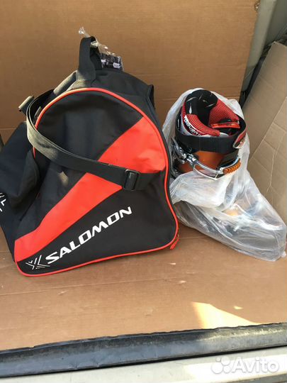 Ботинки для горных лыж. salomon. новые
