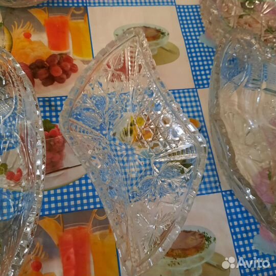 Ваза хрустальная СССР