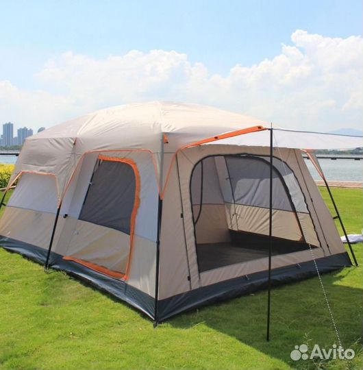 Шатёр туристическая палатка надувная автомат
