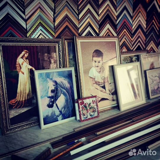 Багетная мастерская RV. Зеркала Вышивки Живопись