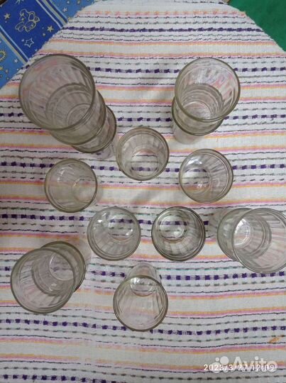 Стаканы граненые СССР 250мл