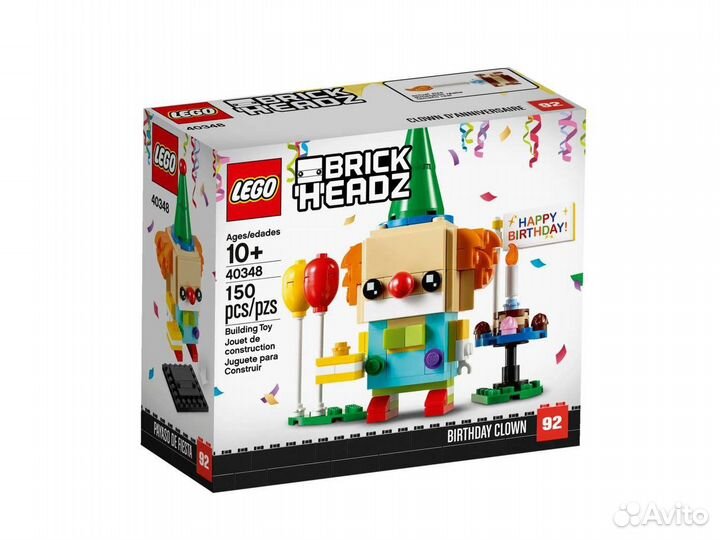 Lego Brickheadz 40348 Birthday Clown