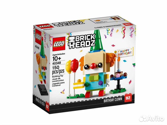 Lego Brickheadz 40348 Birthday Clown