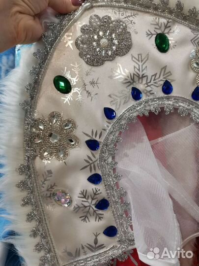 Кокошник для Снегурочки