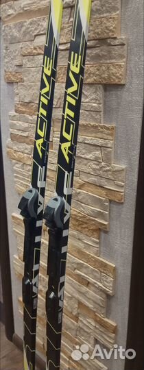 Лыжи, ботинки, крепления