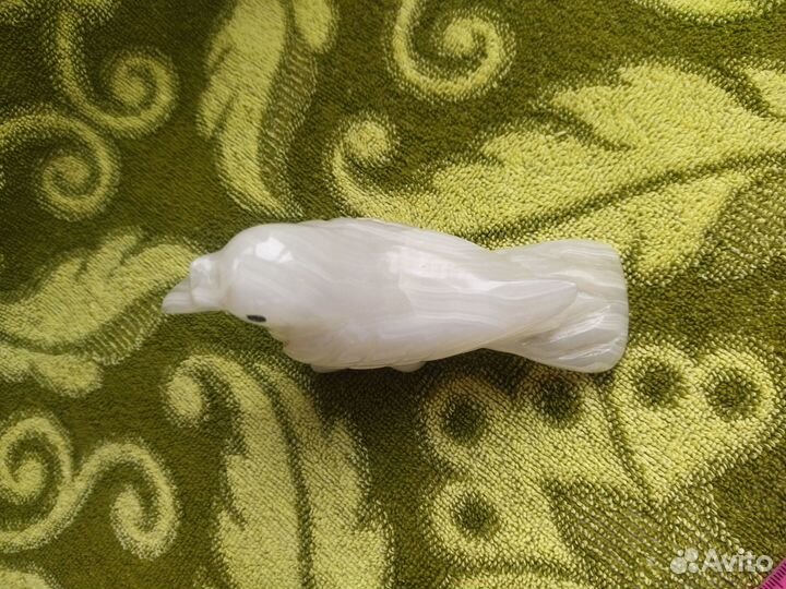 Статуэтка Голубь натуральный камень