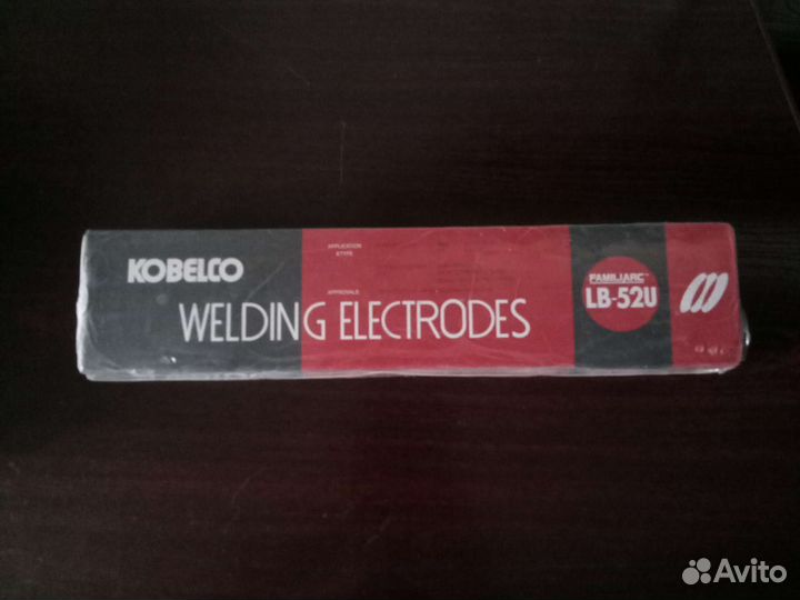 Kobelco welding electrodes lb-52u 3.2мм 5кг