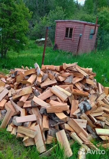Дрова колотые привезем