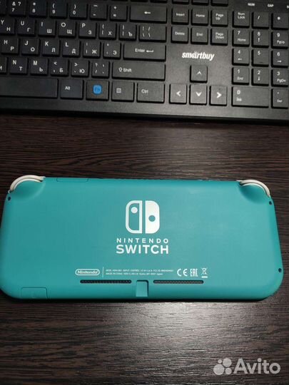 Nintendo Switch lite прошитая чипом
