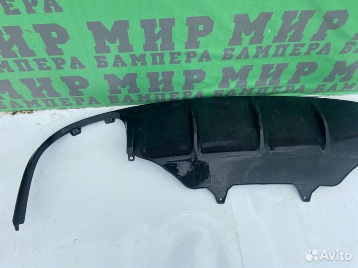 Юбка бампера задняя Porsche Macan 95B 2014