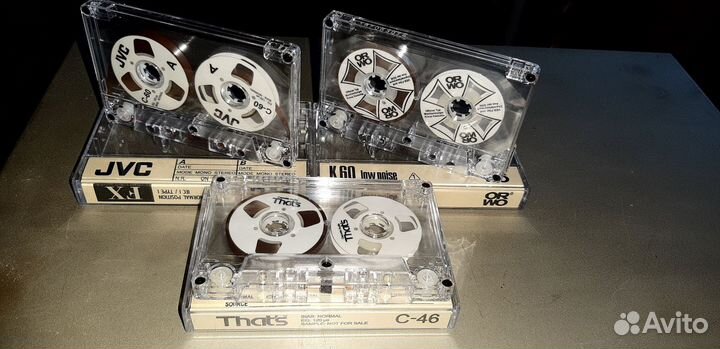 Кассеты с записями и без