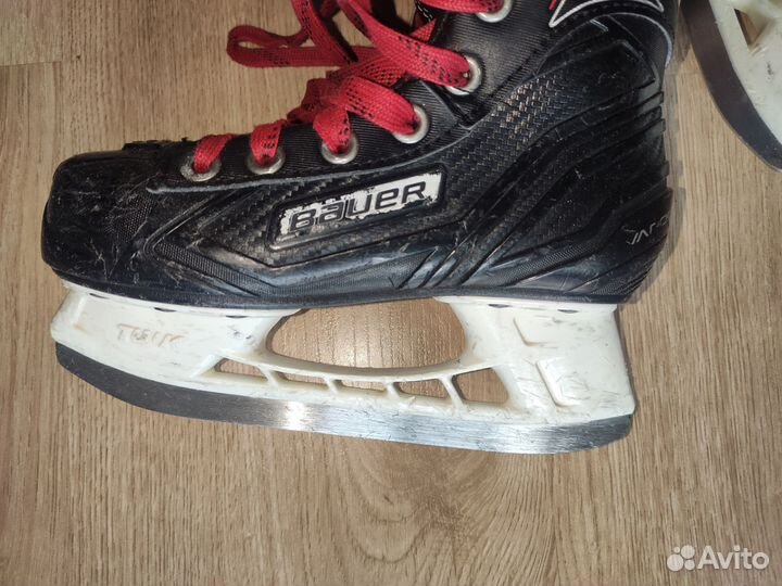 Коньки детские bauer vapor x300, yth 12R