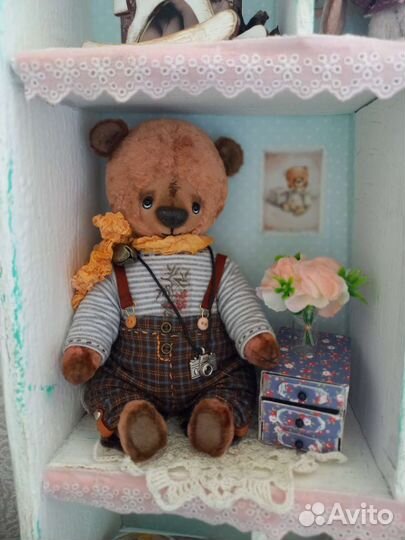 Мишка тедди ручной работы