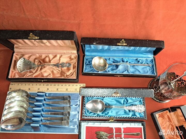 Ложки серебряные 830проба и прочие