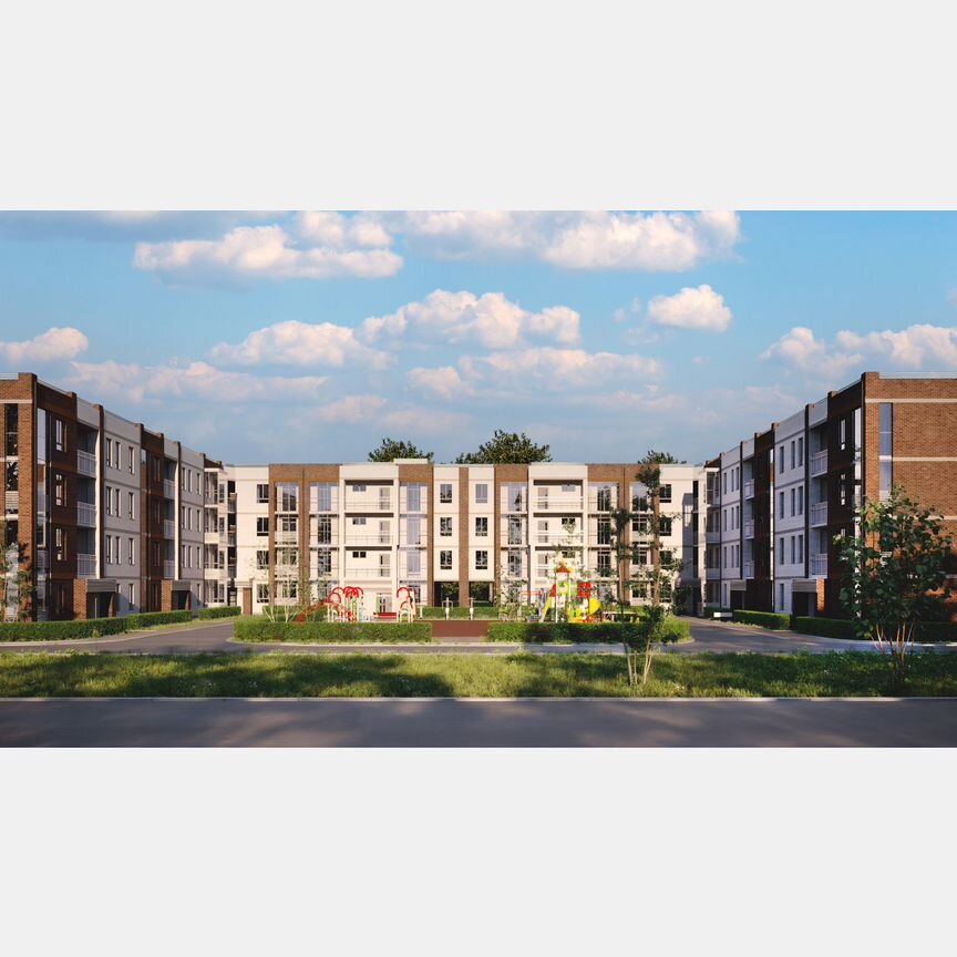 2-к. квартира, 58,7 м², 4/4 эт.