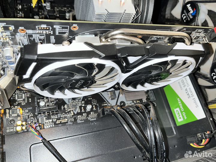 Видеокарта rx580 8gb armor