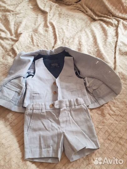 Летний костюмчик мальчика 3 в 1