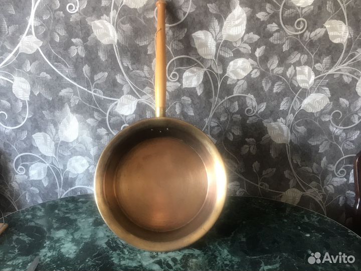 Латунный таз для варенья