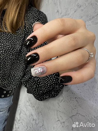 Маникюр с покрытием гель лак с гарантией