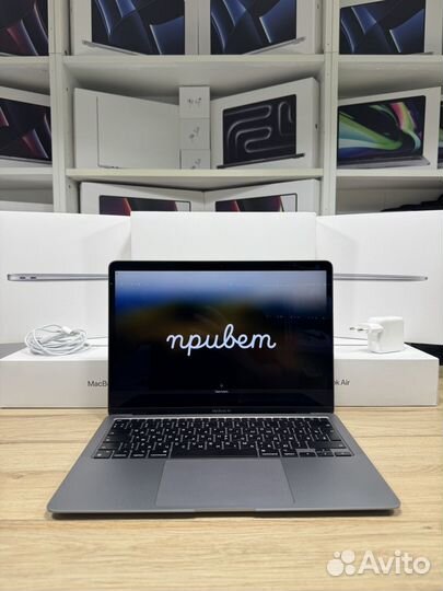 MacBook Air 13 M1 8gb 256gb Ростест 2024 год