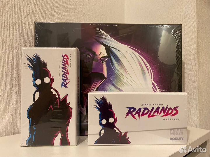 Настольная игра Radlands. Земля руин (новая)