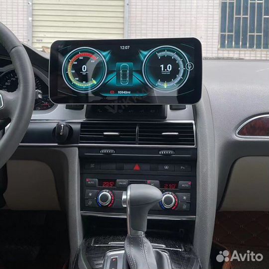 Магнитола Андроид Audi Q7, головное устройство