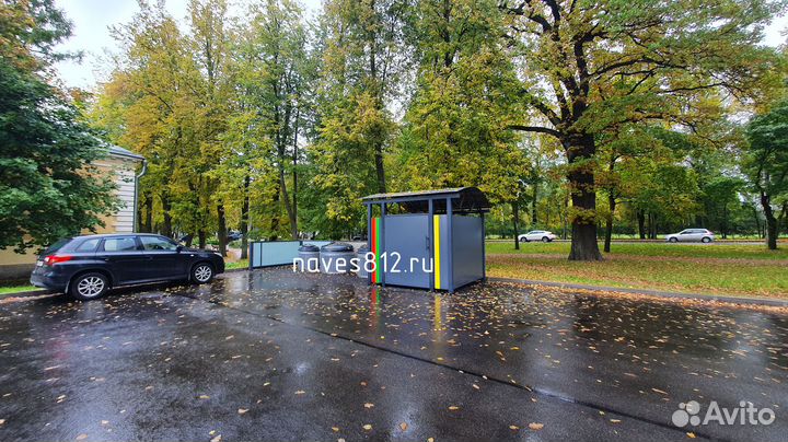 Контейнерная площадка для пухто, тбо