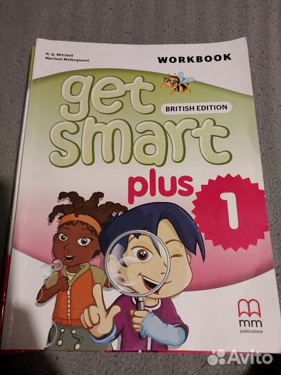Учебник и рабочая тетрадь Get smart plus 1