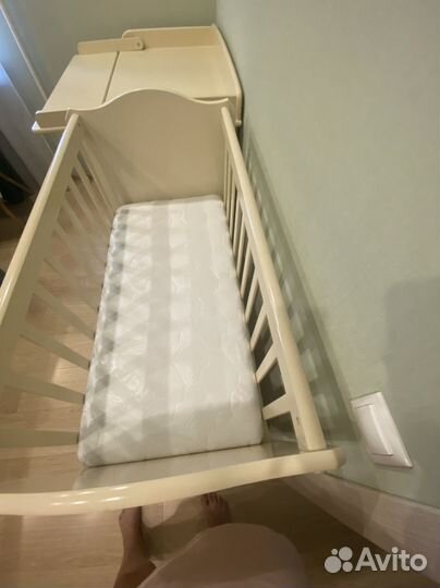 Кроватка-колыбель Vikalех Паулина C-862 от 0-9 мес