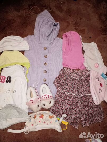 Одежда с 0 до года детская одежда пакетом