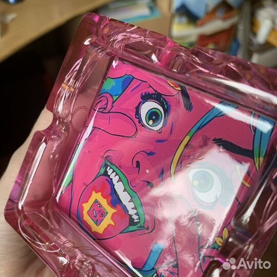 Пепельница с гирляндой