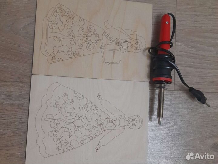 Выжигатель для детей+подставка и 5 насадок