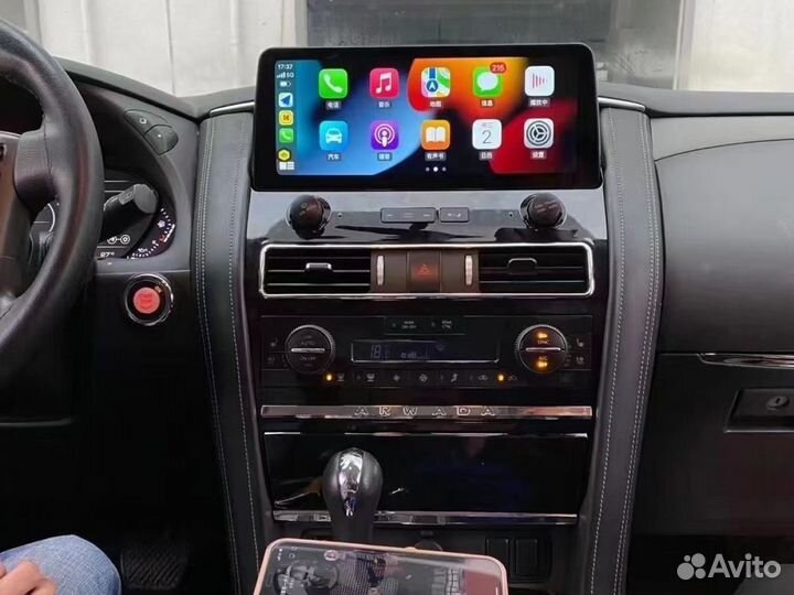 Автомагнитола на Android для Nissan Patrol