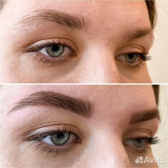 Коррекция бровей