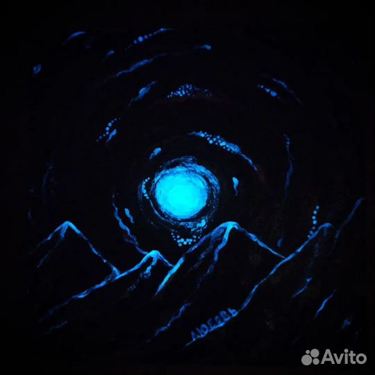 Картина сон в горах