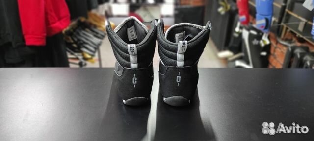 Боксерки clinch punch черно-серебристые