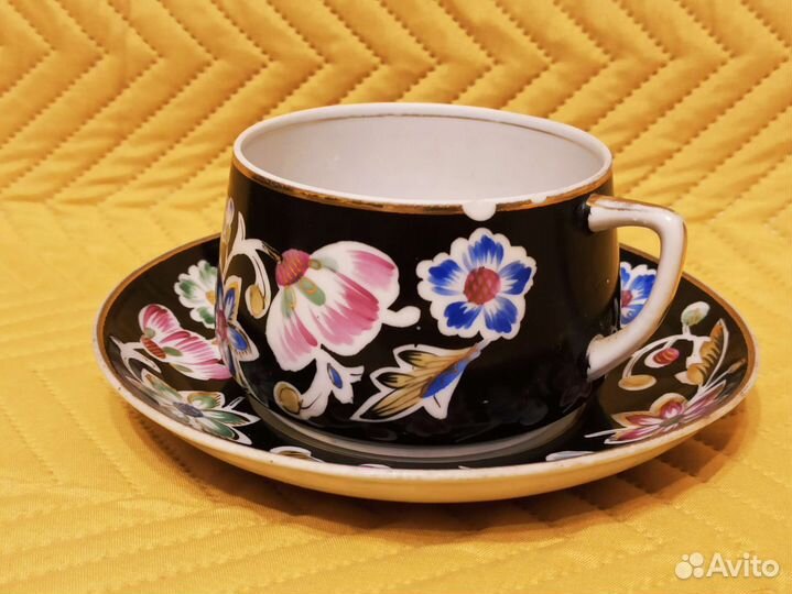 Большая чайная пара бочка Вербилки