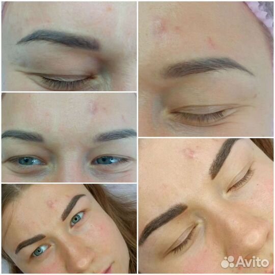 Перманент бровей,губ,глаз.Окрашивание,коррекция